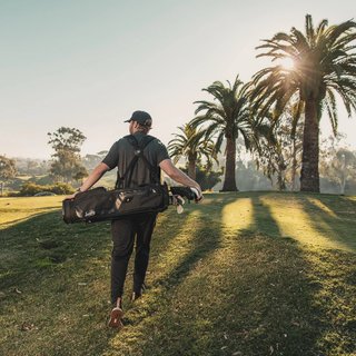 Sunday Golf El Camino pencil bag, negro mate