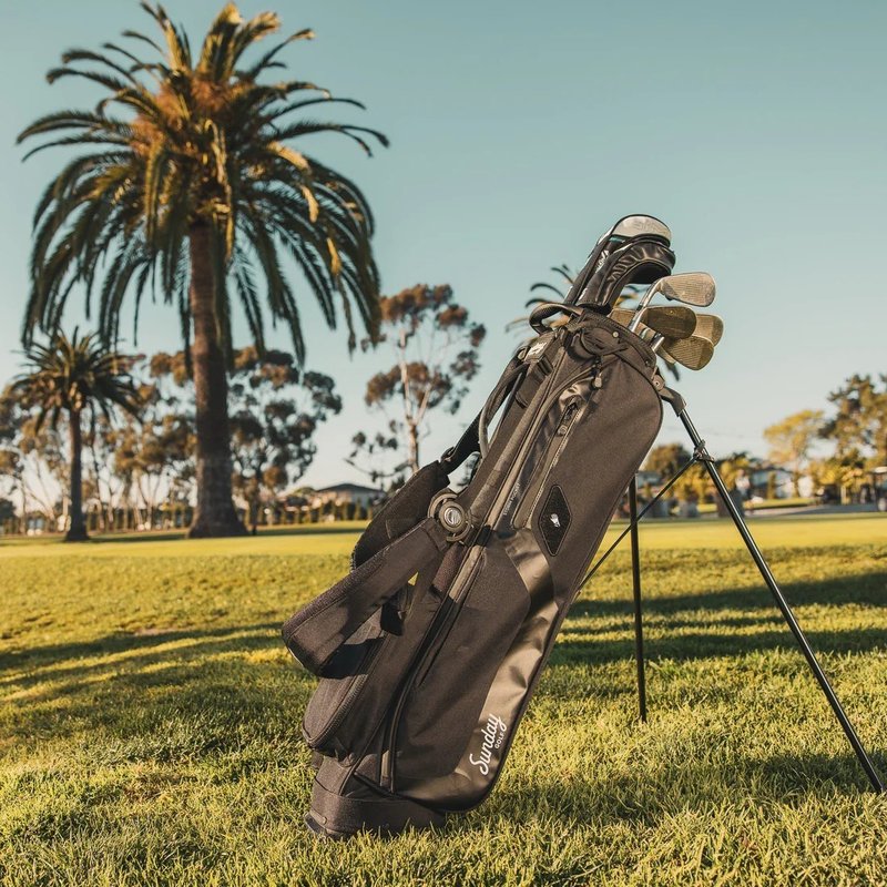 Sunday Golf El Camino pencil bag, negro mate