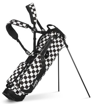 Sunday Golf El Camino pencil bag, negro/blanco checker