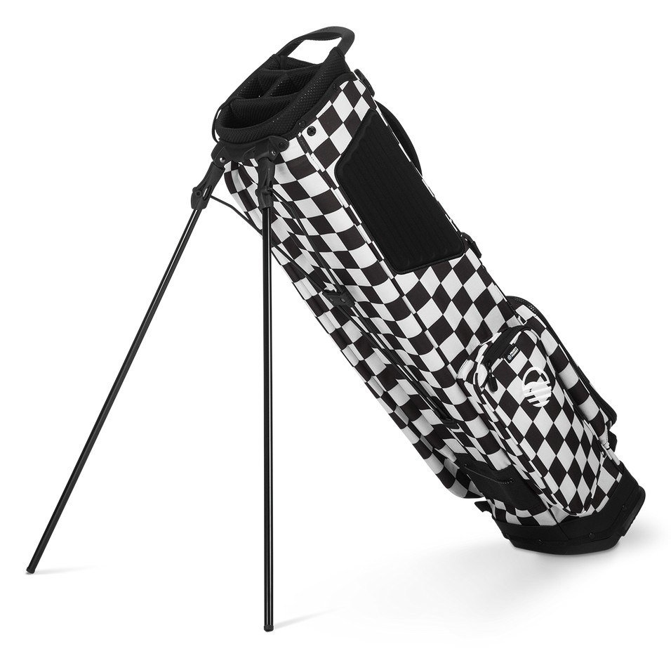 Sunday Golf El Camino pencil bag, negro/blanco checker