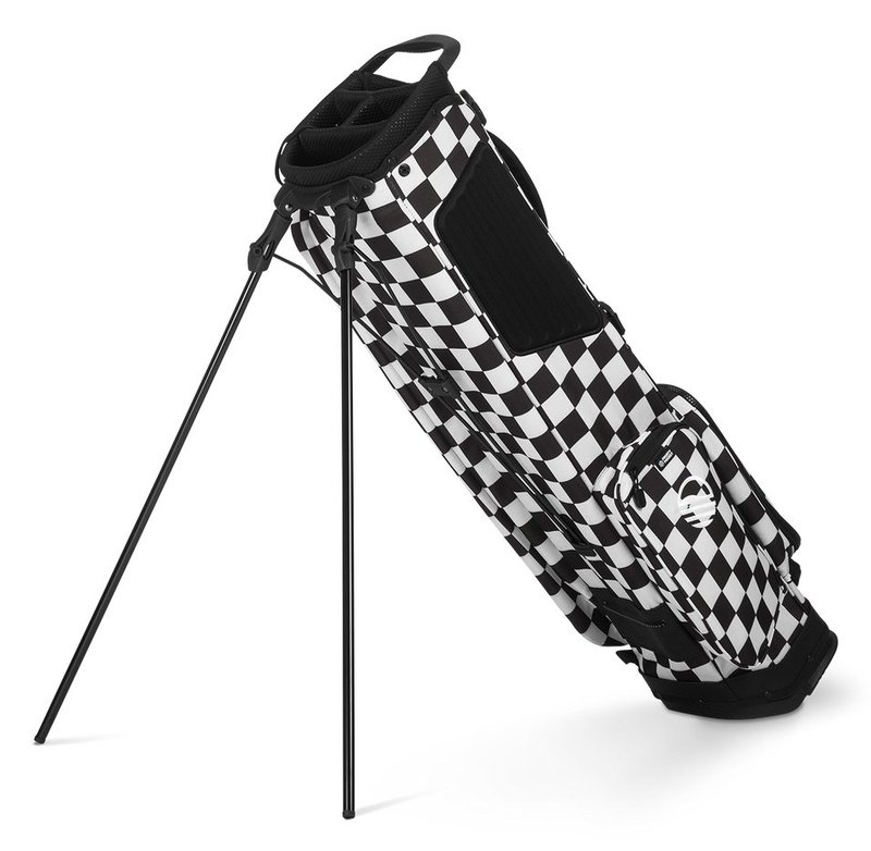 Sunday Golf El Camino pencil bag, negro/blanco checker