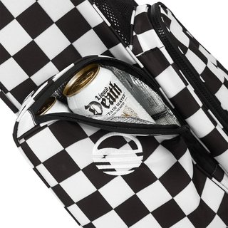 Sunday Golf El Camino pencil bag, negro/blanco checker
