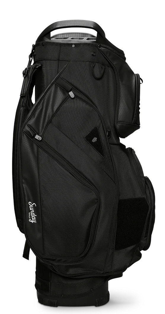 Sunday Golf Big Rig cart bag, negro mate