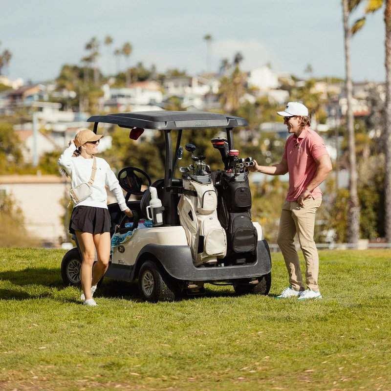 Sunday Golf Big Rig cart bag, negro mate