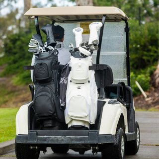 Sunday Golf Big Rig S-Class cart bag, blanco