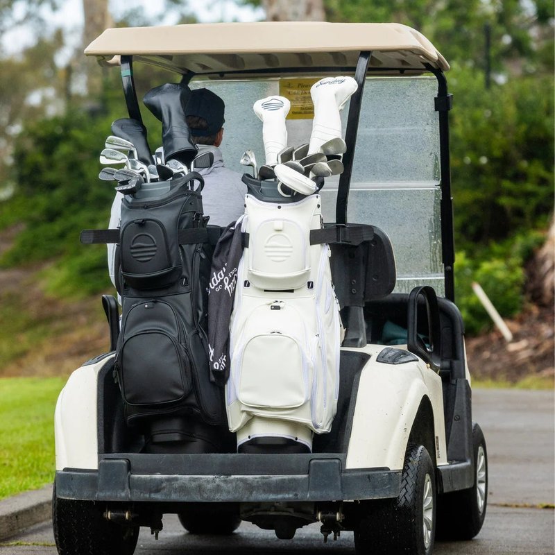 Sunday Golf Big Rig S-Class cart bag, blanco