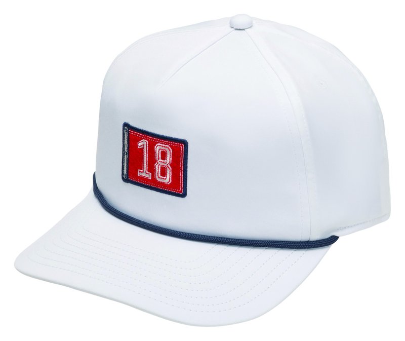 FootJoy FJ Panel - 18th Hole gorra unisex, blanca