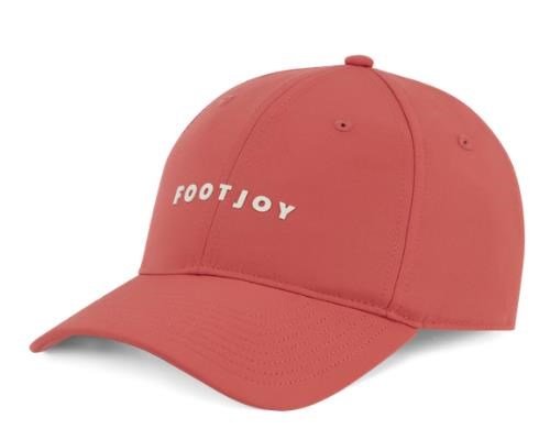 FootJoy FJ Fashion gorra de golf para hombre, nantucket red/white