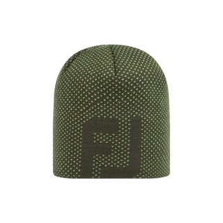 FootJoy FJ Dot Jacquard Beanie gorro de invierno, olive/acid green