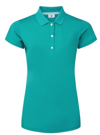 FootJoy Stretch Pique Solid polo de mujer, verde