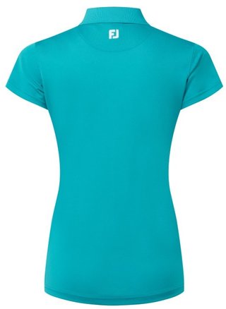 FootJoy Stretch Pique Solid polo de mujer, verde