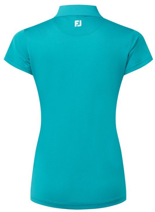 FootJoy Stretch Pique Solid polo de mujer, verde