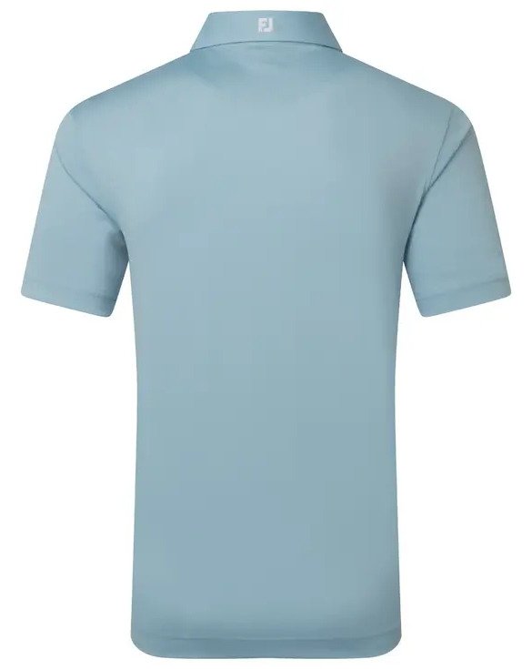 FootJoy Stretch Pique Solid polo de hombre, chambray