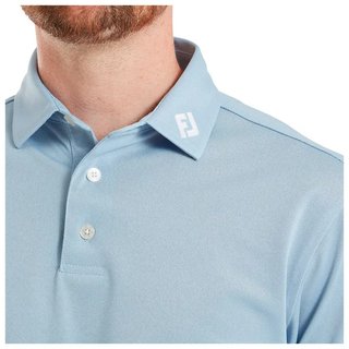 FootJoy Stretch Pique Solid polo de hombre, chambray