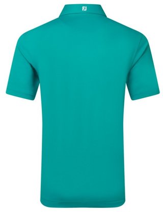 FootJoy Stretch Pique Solid polo de hombre, tile blue