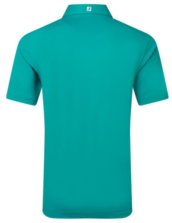 FootJoy Stretch Pique Solid polo de hombre, tile blue