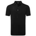 FootJoy Lisle Solid polo de hombre, negro