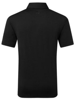 FootJoy Lisle Solid polo de hombre, negro