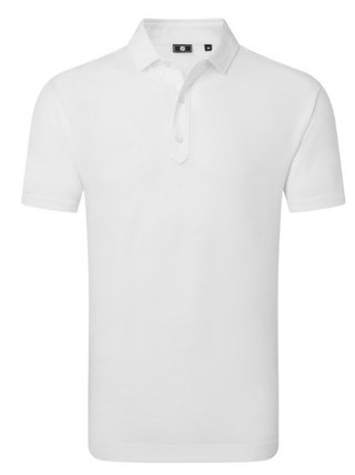FootJoy Lisle Solid polo de hombre, blanco