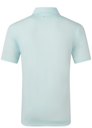 FootJoy Lisle Solid polo de hombre, azul hielo