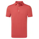 FootJoy Lisle Solid polo de hombre, nantucket red