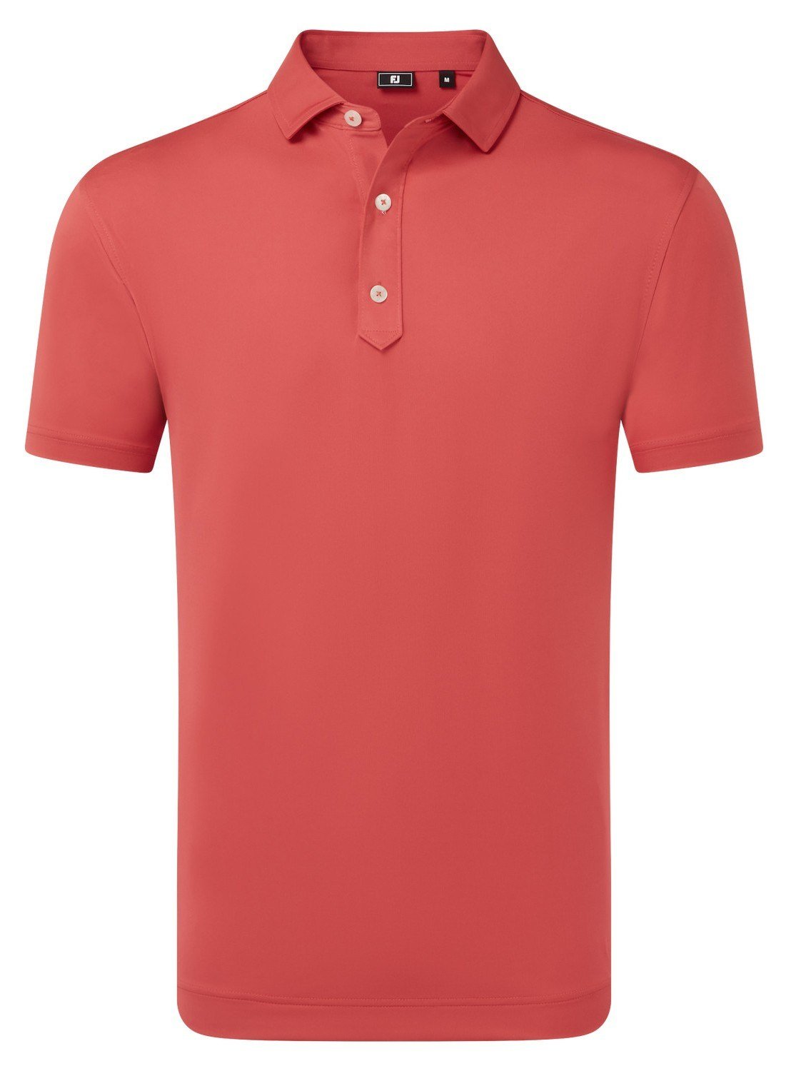 FootJoy Lisle Solid polo de hombre, nantucket red