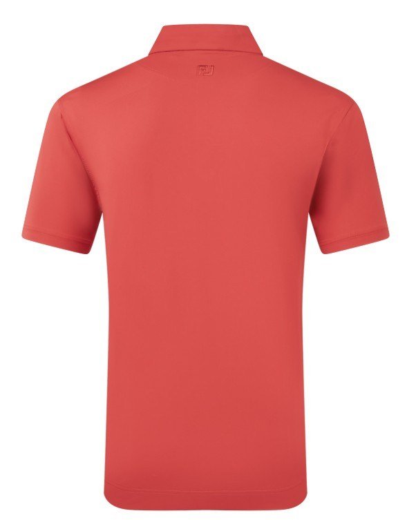 FootJoy Lisle Solid polo de hombre, nantucket red