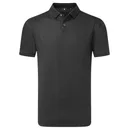 FootJoy Modernist Geo Pique polo de hombre, charcoal/black
