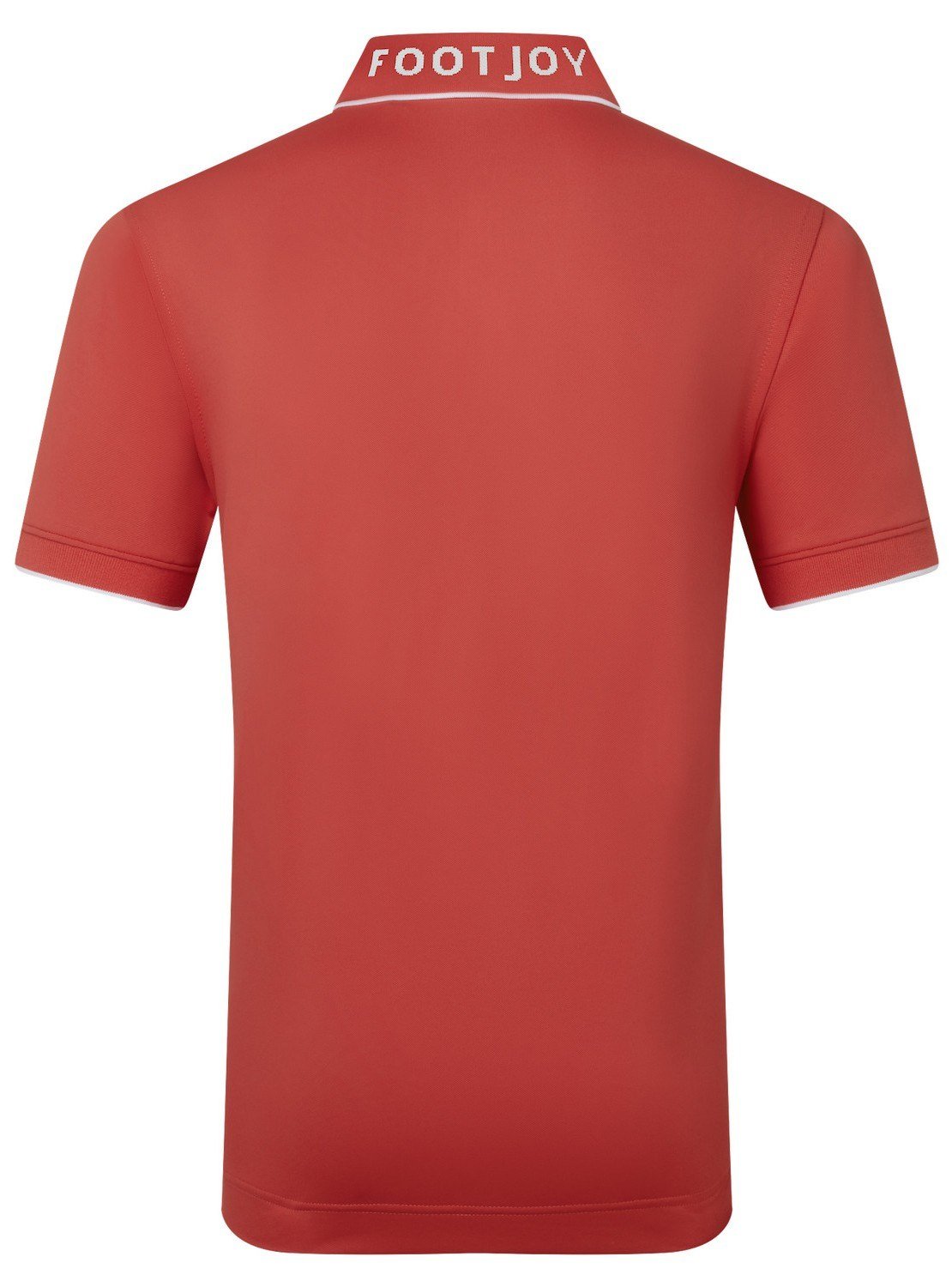 FootJoy FJ Wordmark Pique polo de hombre, nantucket red