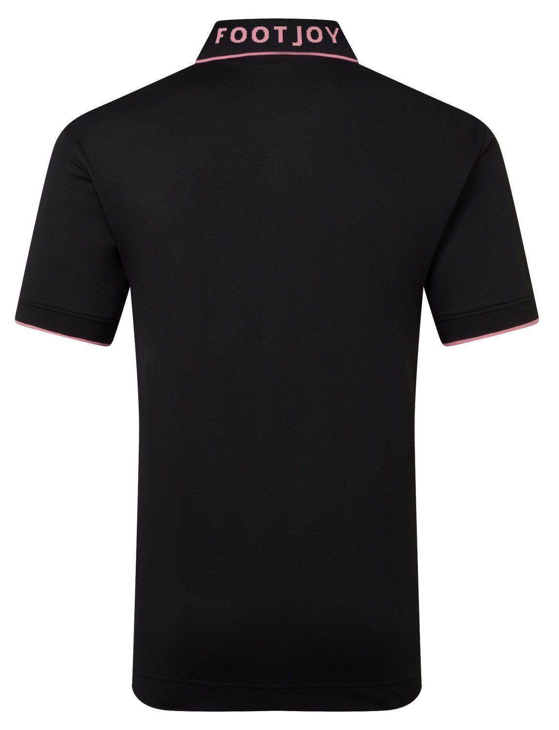 FootJoy FJ Wordmark polo de hombre, pique black