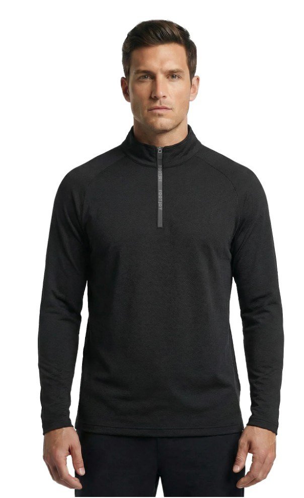 FootJoy Wordmark Chill Out sudadera de hombre, negro/carbón