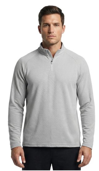 FootJoy Wordmark Chill Out sudadera de hombre, gris/blanco