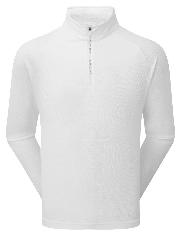 FootJoy Wordmark Chill Out sudadera para hombre, blanco/gris