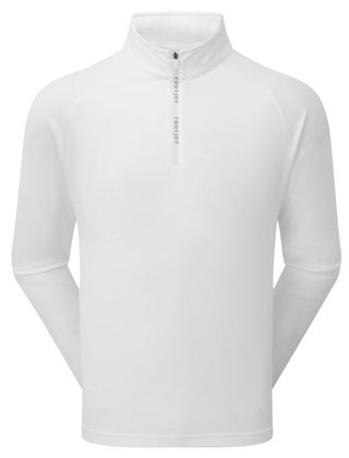 FootJoy Wordmark Chill Out sudadera para hombre, blanco/gris