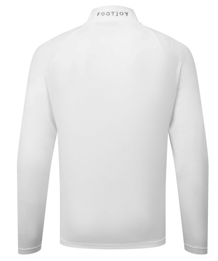 FootJoy Wordmark Chill Out sudadera para hombre, blanco/gris