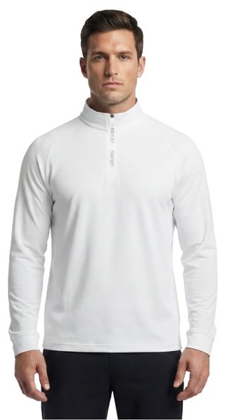 FootJoy Wordmark Chill Out sudadera para hombre, blanco/gris