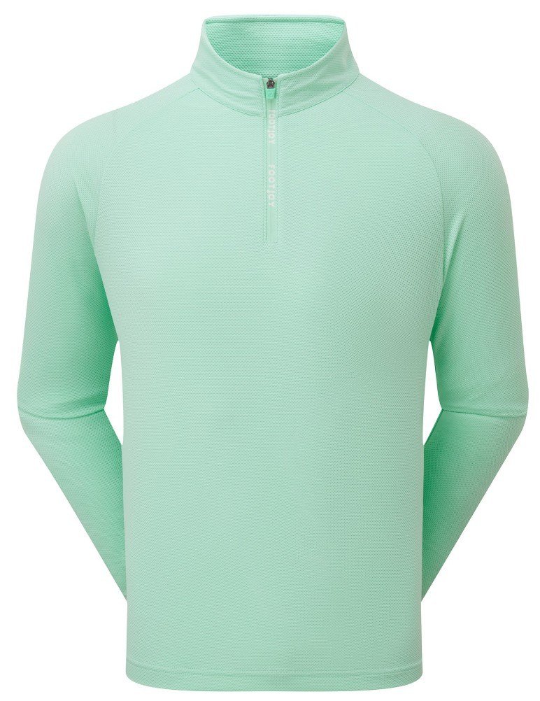 FootJoy Wordmark Chill Out sudadera de hombre, sea glass/white