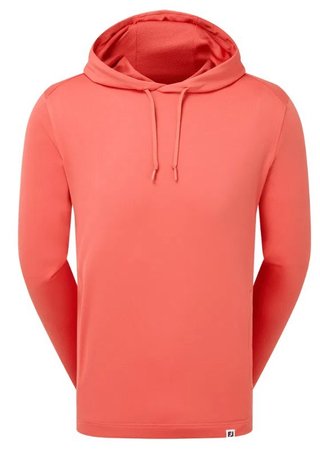 FootJoy Lightweight Hoodie sudadera de hombre, solid nantucket red