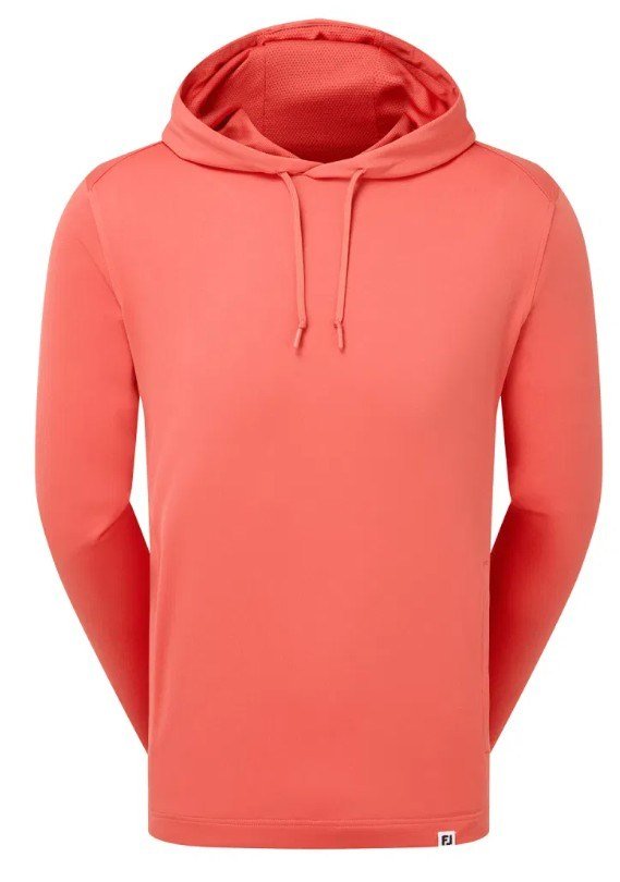 FootJoy Lightweight Hoodie sudadera de hombre, solid nantucket red