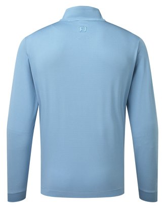 FootJoy Ottoman Stripe Chill-Out sudadera de hombre, chambray/coastal blue