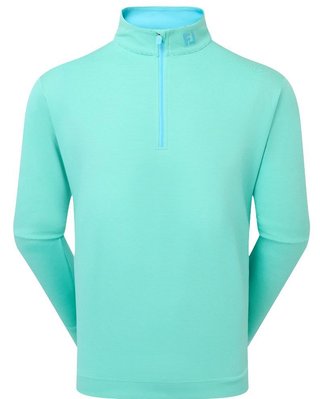 FootJoy Ottoman Stripe Chill-Out sudadera de hombre, blue reef/sea glass