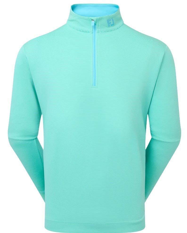 FootJoy Ottoman Stripe Chill-Out sudadera de hombre, blue reef/sea glass