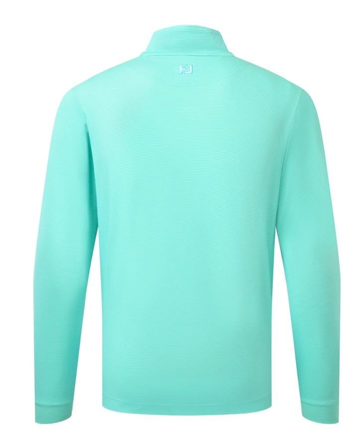 FootJoy Ottoman Stripe Chill-Out sudadera de hombre, blue reef/sea glass