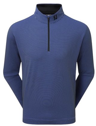 FootJoy Ottoman Stripe Chill-Out sudadera de hombre, negro/violeta vívido