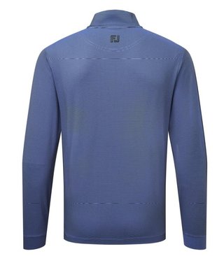 FootJoy Ottoman Stripe Chill-Out sudadera de hombre, negro/violeta vívido