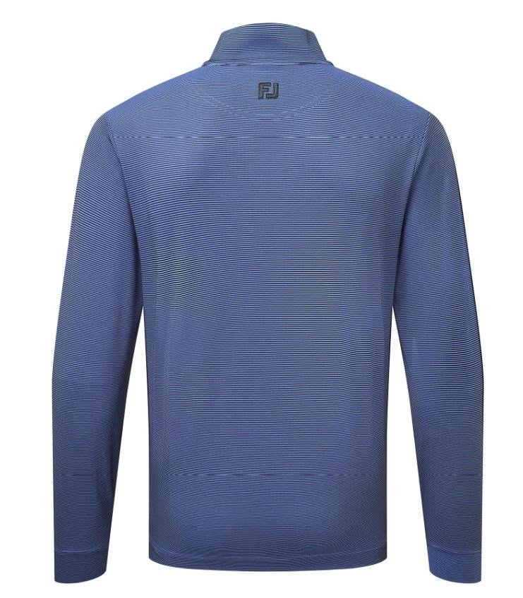 FootJoy Ottoman Stripe Chill-Out sudadera de hombre, negro/violeta vívido
