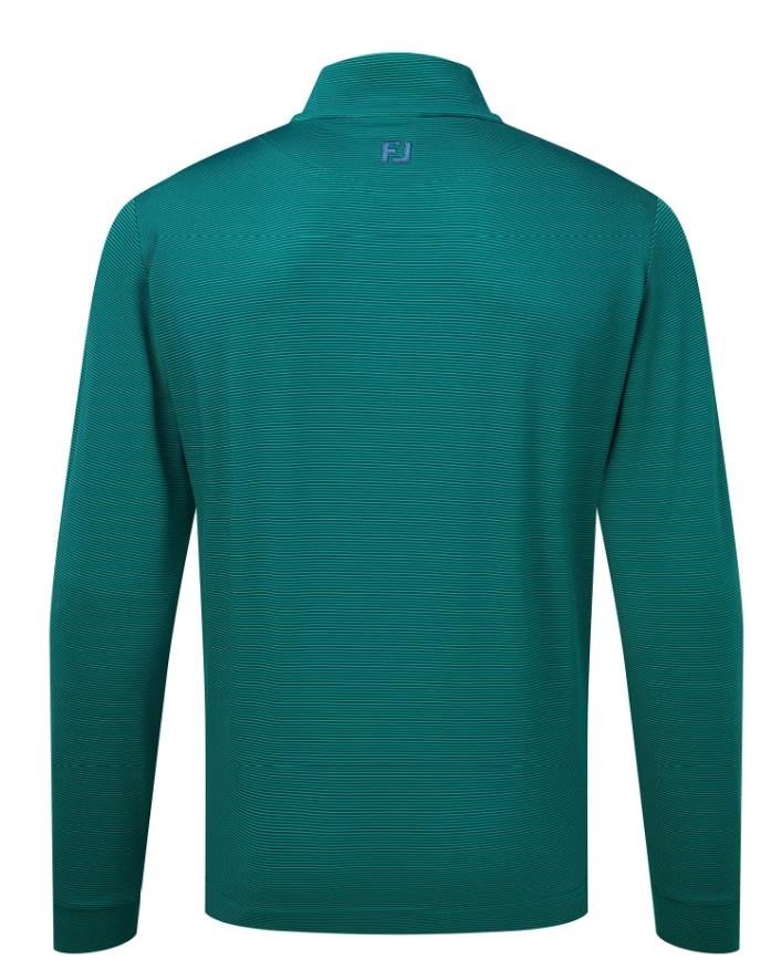 FootJoy Ottoman Stripe Chill-Out sudadera de hombre, navy/field green
