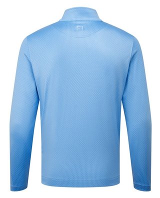 FootJoy Nautical Flag Tonal Chill Out sudadera de hombre, blue reef/deep reef
