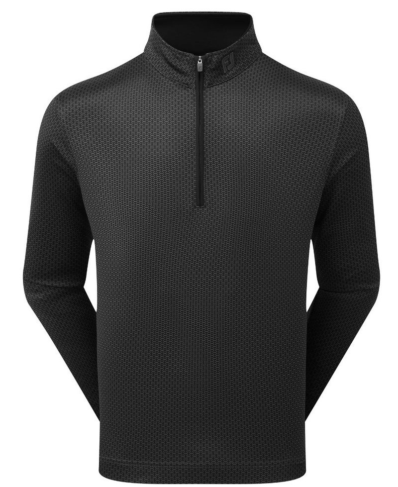 FootJoy Nautical Flag Tonal Chill Out sudadera de hombre, negra