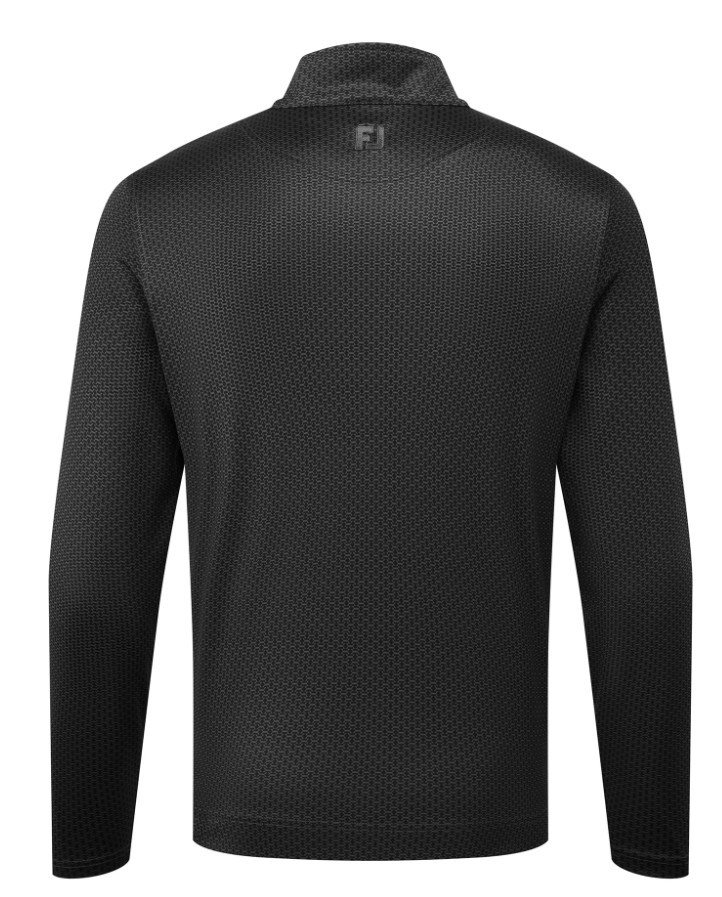 FootJoy Nautical Flag Tonal Chill Out sudadera de hombre, negra